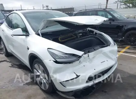 TESLA MODEL Y 2021 vin 5YJYGDEE6MF217795 from auto auction Iaai