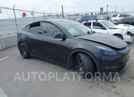 Tesla Model Y 2021 2021 vin 5YJYGDEF1MF211721 from auto auction Iaai