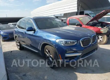 BMW X3 2021 2021 vin 5UXTS1C00M9F26155 from auto auction Iaai