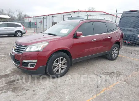 CHEVROLET TRAVERSE 2015 vin 1GNKRHKD1FJ389576 from auto auction Iaai