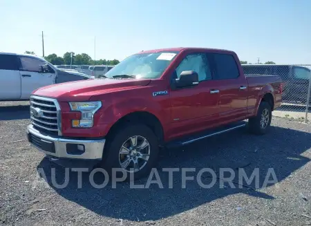 FORD F-150 2016 vin 1FTFW1EG4GKF38512 from auto auction Iaai