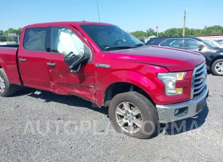 FORD F-150 2016 vin 1FTFW1EG4GKF38512 from auto auction Iaai