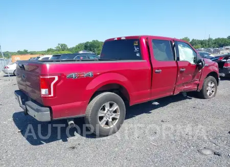 FORD F-150 2016 vin 1FTFW1EG4GKF38512 from auto auction Iaai