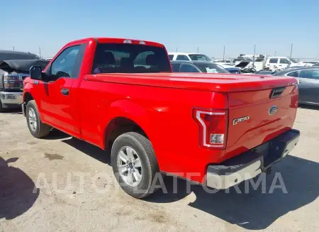 FORD F-150 2017 vin 1FTMF1C80HKD21043 from auto auction Iaai