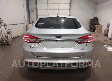 FORD FUSION HYBRID 2017 vin 3FA6P0LU2HR381355 from auto auction Iaai