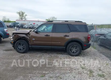 FORD BRONCO SPORT 2022 vin 3FMCR9B66NRE18929 from auto auction Iaai