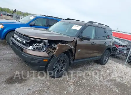 FORD BRONCO SPORT 2022 vin 3FMCR9B66NRE18929 from auto auction Iaai