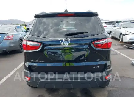 FORD ECOSPORT 2019 vin MAJ6S3GL8KC252348 from auto auction Iaai