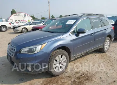 SUBARU OUTBACK 2017 vin 4S4BSAFC1H3251058 from auto auction Iaai