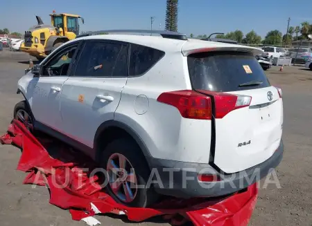 TOYOTA RAV4 2015 vin 2T3RFREV9FW341643 from auto auction Iaai