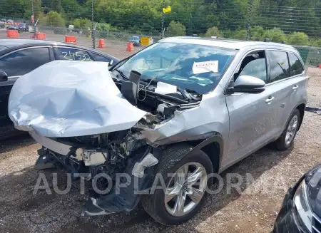 TOYOTA HIGHLANDER 2016 vin 5TDDKRFH8GS282621 from auto auction Iaai