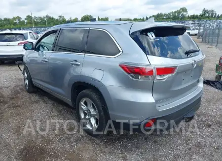 TOYOTA HIGHLANDER 2016 vin 5TDDKRFH8GS282621 from auto auction Iaai