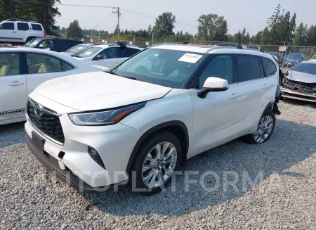 TOYOTA HIGHLANDER 2020 vin 5TDDZRBH9LS005052 from auto auction Iaai