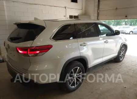 TOYOTA HIGHLANDER 2019 vin 5TDJZRFH7KS598356 from auto auction Iaai