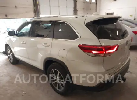 TOYOTA HIGHLANDER 2019 vin 5TDJZRFH7KS598356 from auto auction Iaai