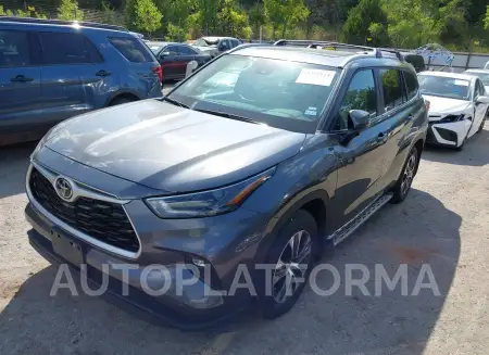 TOYOTA HIGHLANDER 2023 vin 5TDKDRAH9PS042583 from auto auction Iaai