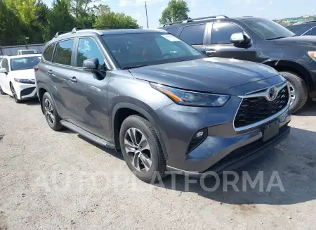 TOYOTA HIGHLANDER 2023 vin 5TDKDRAH9PS042583 from auto auction Iaai