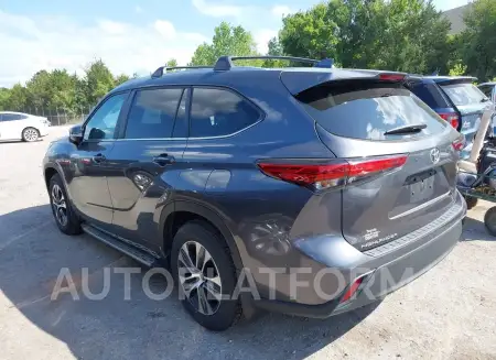 TOYOTA HIGHLANDER 2023 vin 5TDKDRAH9PS042583 from auto auction Iaai