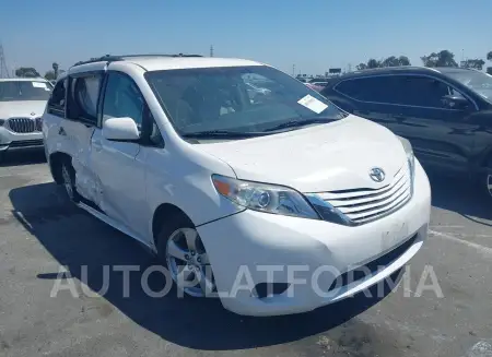 Toyota Sienna 2015 2015 vin 5TDKK3DC5FS617795 from auto auction Iaai