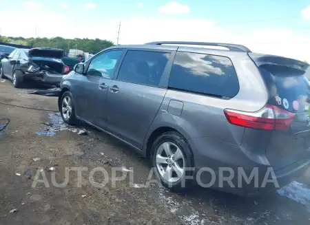 TOYOTA SIENNA 2017 vin 5TDKZ3DC1HS795363 from auto auction Iaai