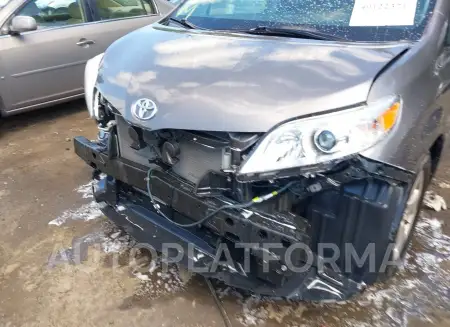 TOYOTA SIENNA 2017 vin 5TDKZ3DC1HS795363 from auto auction Iaai