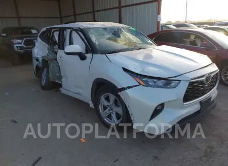 Toyota Highlander 2020 2020 vin 5TDZZRAH5LS013155 from auto auction Iaai