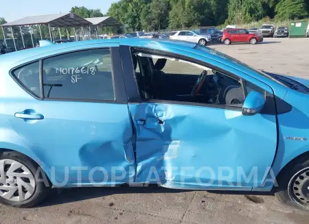 TOYOTA Prius c 2016 vin JTDKDTB36G1118239 from auto auction Iaai