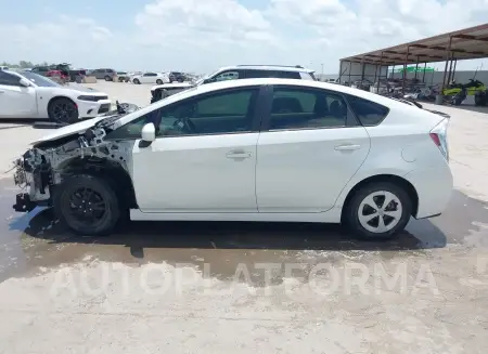 TOYOTA PRIUS 2015 vin JTDKN3DU0F0421590 from auto auction Iaai