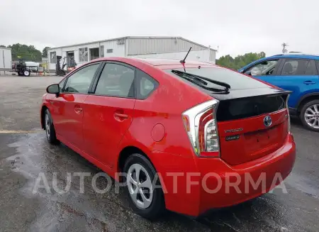 TOYOTA PRIUS 2015 vin JTDKN3DU4F1906244 from auto auction Iaai