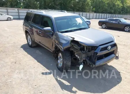 Toyota 4 Runner 2015 2015 vin JTEZU5JR2F5094587 from auto auction Iaai