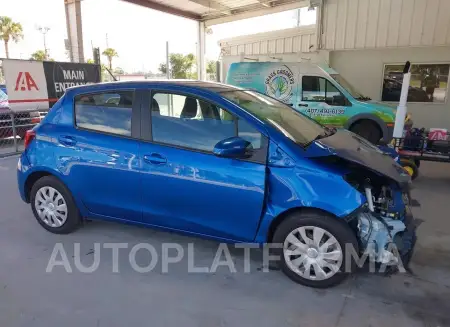 TOYOTA YARIS 2016 vin VNKKTUD39GA060916 from auto auction Iaai