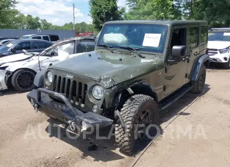 JEEP WRANGLER UNLIMITED 2016 vin 1C4BJWDG9GL145496 from auto auction Iaai