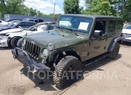 JEEP WRANGLER UNLIMITED 2016 vin 1C4BJWDG9GL145496 from auto auction Iaai