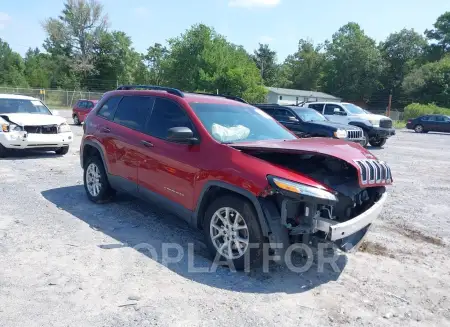 Jeep Cherokee 2016 2016 vin 1C4PJLAB4GW159883 from auto auction Iaai