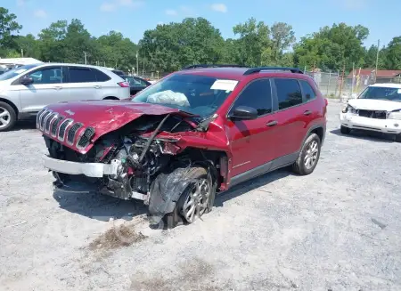 JEEP CHEROKEE 2016 vin 1C4PJLAB4GW159883 from auto auction Iaai