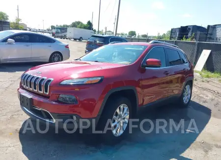 JEEP CHEROKEE 2015 vin 1C4PJMDS9FW716481 from auto auction Iaai