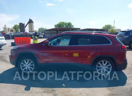 JEEP CHEROKEE 2015 vin 1C4PJMDS9FW716481 from auto auction Iaai