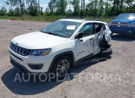 JEEP COMPASS 2020 vin 3C4NJCBB5LT169408 from auto auction Iaai