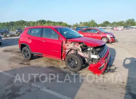 Jeep Compass 2019 2019 vin 3C4NJDAB4KT664849 from auto auction Iaai