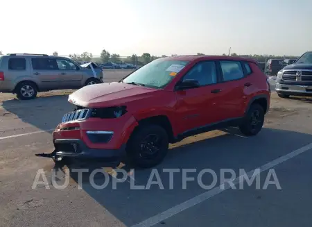 JEEP COMPASS 2019 vin 3C4NJDAB4KT664849 from auto auction Iaai