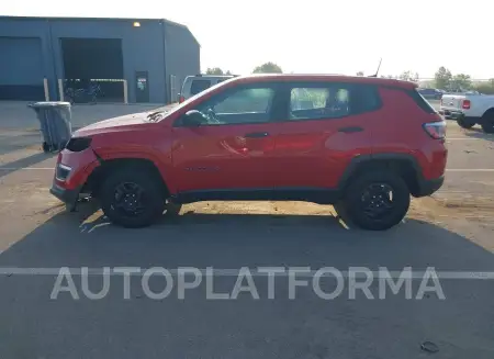 JEEP COMPASS 2019 vin 3C4NJDAB4KT664849 from auto auction Iaai