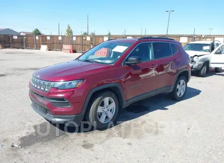 JEEP COMPASS 2022 vin 3C4NJDBB3NT212233 from auto auction Iaai