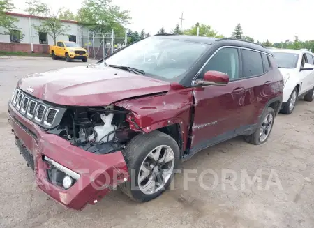 JEEP COMPASS 2020 vin 3C4NJDCB7LT251306 from auto auction Iaai