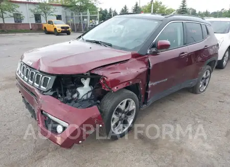 JEEP COMPASS 2020 vin 3C4NJDCB7LT251306 from auto auction Iaai