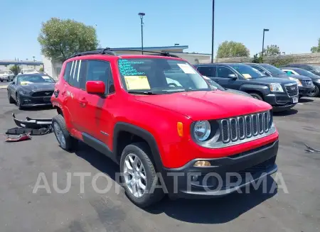 Jeep Renegade 2017 2017 vin ZACCJBBB7HPE46365 from auto auction Iaai