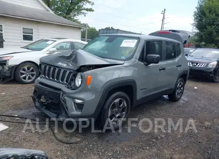 JEEP RENEGADE 2019 vin ZACNJAAB8KPK86585 from auto auction Iaai