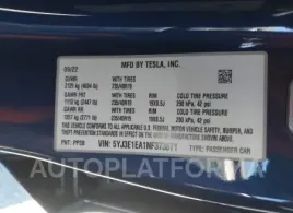 TESLA MODEL 3 2022 vin 5YJ3E1EA1NF373871 from auto auction Iaai