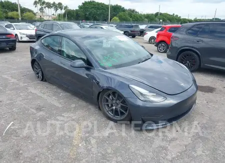 TESLA MODEL 3 2023 vin 5YJ3E1EA3PF674631 from auto auction Iaai