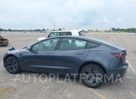 TESLA MODEL 3 2023 vin 5YJ3E1EA3PF674631 from auto auction Iaai