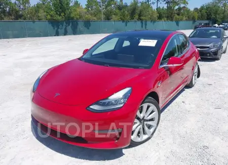 TESLA MODEL 3 2018 vin 5YJ3E1EA4JF078242 from auto auction Iaai